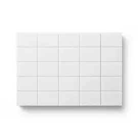 SHELLY. Nail buffer set, 50 pcs, 180/240 grit. Set of nail buffers, white — Shelly, NAILSMADE