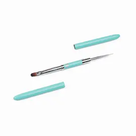 SHELLY. Rounded for Gel and Liner Brush. Двосторонній пензлик для манікюру — Shelly, NAILSMADE