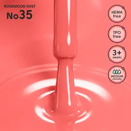 SHELLY. Gel Polish #35, Rosewood Dust, 12 ml. — Shelly, NAILSMADE