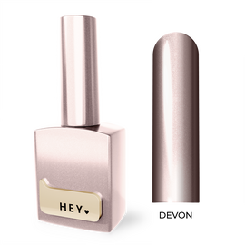 HEYLOVE. Cat's Eye Gel Polish, Devon, 15 ml, Gel-Lack "Katzenauge", grau-lila — HEYLOVE, NAILSMADE
