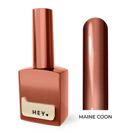 HEYLOVE. Cat's Eye Gel Polish, Maine Coon, 15 ml, Gel Polish "Katzenauge", warmes Braun — HEYLOVE, NAILSMADE
