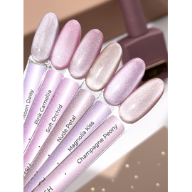 HEYLOVE. Cat's Eye Gel Polish, Champagne Peony, 15 ml — HEYLOVE, NAILSMADE