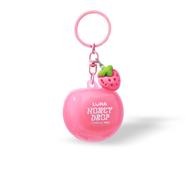 LUNAmoon. Cuticle Wax "Honey Drop", Strawberry, 5 ml, Віск для кутикули, Полуниця з вершками — LUNAmoon, NAILSMADE