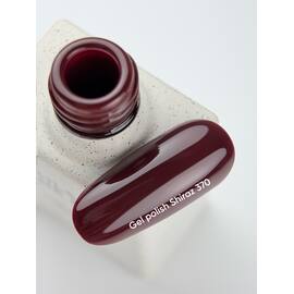 NOTD. Gel Polish Shiraz #370, 10 ml, muted burgundy-violet — NAILS OF THE DAY (NOTD), NAILSMADE