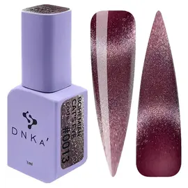 DNKa’. Gel Polish, Bohemian Cat`s Eye, NEW FORMULA, #0013 (#0146), 7 ml, гель-лак "Котяче око" — DNKa’ Professional, NAILSMADE