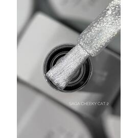 SAGA. Cat's Eye Gel Polish "Cheeky Cat", #02, 10 ml — SAGA, NAILSMADE