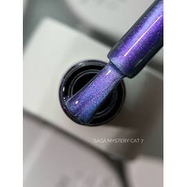 SAGA. Cat's Eye Gel Polish "Mystery Cat", #07, 10 ml — SAGA, NAILSMADE