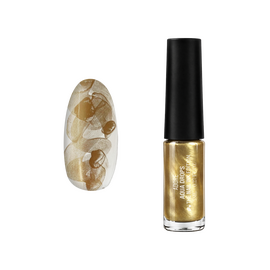 ADORE. Aqua Drops, #03, 5 ml. Liquid watercolor drops, gold — Adore Professional, NAILSMADE