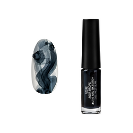 ADORE. Aqua Drops, #05, 5 ml. Liquid watercolor drops, blue-gray — Adore Professional, NAILSMADE