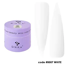 DNKa’ Jelly Gel #0007 White, 15 ml, gel jelly — DNKa’ Professional, NAILSMADE