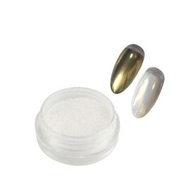 NAILAPEX Metallic Mirror powder Gold Pearl, Втирка Перламутрове Золото #1