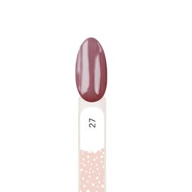 BEAUTY-FREE Gel Polish #27 PURPLE NUDE, ліловий нюд, 8 ml (9 FREE) #1