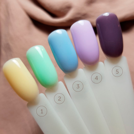 SILLER Color Base №4, ніжно-лілова, 8 ml #2