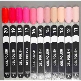 SILLER Gel Polish №11 BEIGE PINK, бежево-рожевий, 8 ml, гель-лак #2