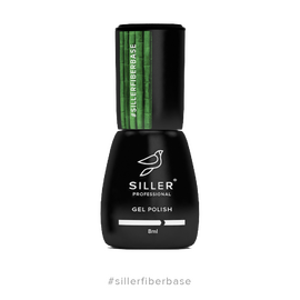 SILLER Fiber Base, 8 ml, Укріплююча база з волокнами, прозора #2