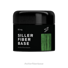 SILLER Fiber Base, 50 ml, Укріплююча база з волокнами, прозора #1