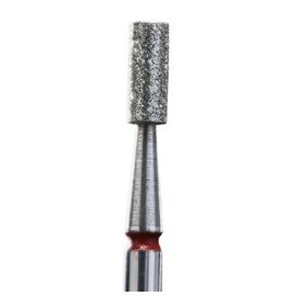 STALEKS Фреза алмазна "ЦИЛІНДР" червона, Ø 2.5 mm #2