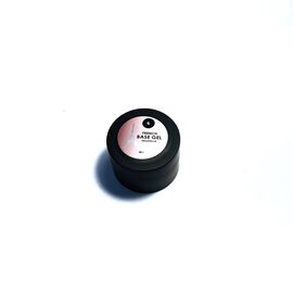 NAILAPEX French Base #6, 30 ml, рожево-бежева зі сріблястим шимером #1