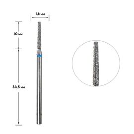 STALEKS Фреза алмазна "КОНУС УСІЧЕНИЙ" синя, Ø 1.6 mm #2