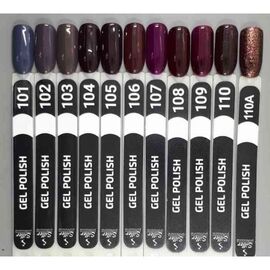 SILLER Gel Polish №101 BLUE-GREY, синьо-сірий, 8 ml, гель-лак #2