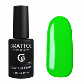 Гель-лак Grattol, Color Gel Polish Lime 037, сочный лайм, 9 мл #1