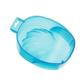 Ванночка для рук, миска маникюрная прозрачно-голубая #1