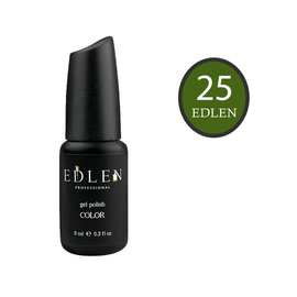 EDLEN Гель-лак № 25, лесной зеленый, 9 ml #1