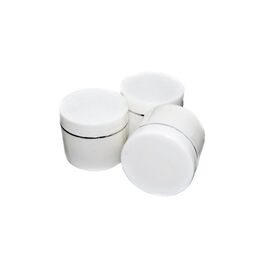 Баночка пластикова, 50 g, біла #2