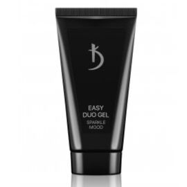 KODI Easy Duo Gel «Sparkle Mood» №3 Рожево-бежевий з мерехтінням, 15 g, акрил-гель #1