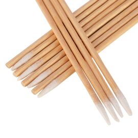 100 pcs Мікробраші дерев'яні, 7 cm #2