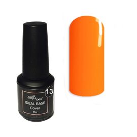 NAILAPEX Ideal Base Neon #13 Bright orange, 15 ml,  Яскравий апельсин #1