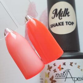 NAILAPEX Top Milk Shake, 15 ml, Топ молочний #1