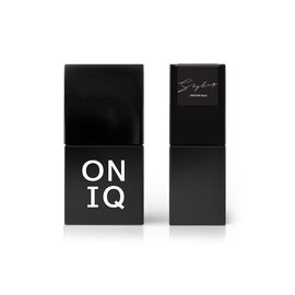 ONIQ Gel Polish  #121 Pantone: Black, щільнопігментований чорний, 10 ml #1