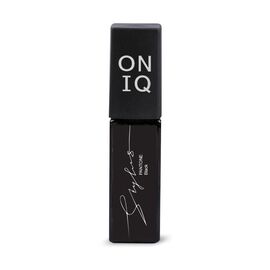 ONIQ Gel Polish #121s Pantone: Black, високопігментований чорний, 6 ml #1