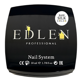 EDLEN Silk base, 50 ml, Укріплююча база з волокнами (попередня колекція) #1