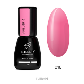 Гель-лак Siller №016, розовый закат, 8 мл #1