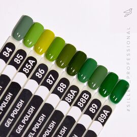SILLER Gel Polish №87 OLIVE, оливковий, 8 ml, гель-лак #2