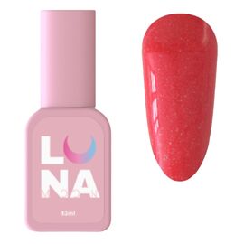 LUNA Cover Base #29 BRIGHT CORAL with SHIMMER, 13 ml #1