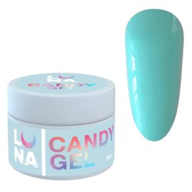 LUNA Candy Builder Gel #14 Turquoise, 30 ml, гель моделюючий, бірюзовий #1
