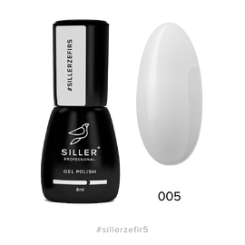 Гель-лак Siller Zefir  №005, серый пастельный, 8 мл #1