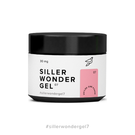 SILLER One Phase Wonder Gel №7 Темно-рожевий, 30 ml #1