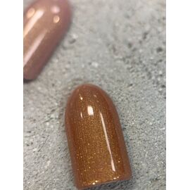 SILLER Gel Polish Gold Shine №6, мідно-коричневий із золотим мікроблиском, 8 ml, гель-лак #2