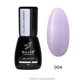 SILLER Color Base №4, ніжно-лілова, 8 ml #1