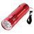 УФ-фонарик для сушки гель-лака, красный, 9 светодиодов #1