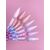LUNAmoon. Light Acrygel #54 Pale purple with shimmer, 13 ml, рідкий гель для укріплення, ніжно-фіолетовий з шимером #3