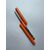 GaMa NEW Пензлик двосторонній: для тонких ліній / для гелю, 11 mm (оранжевий) #5