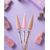 DNKa’. "Art Deco" Colored Top coat, 30 ml, топ припилено-рожевий, 30 мл #2