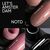 NOTD. "Let's Amsterdam" Base, Black, 10 ml, чорна камуфлююча база #3