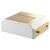 TERI, Desktop portable Nail dust Collector "Teri Diamond", Витяжка настільна, біла зі сталевою решіткою "gold" #1
