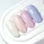 NOTD. Гель-лак Let's special Whistledown, 10 ml, рожевий із золотою поталлю #4